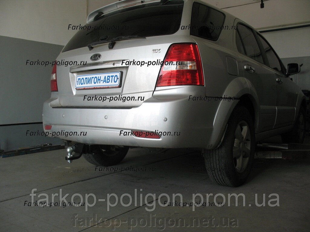 Швидкознімний фаркоп KIA Sorento (запаска) з 2006-2009 р. від компанії Інтернет-магазин тюнінгу «Safety auto group» - фото 1