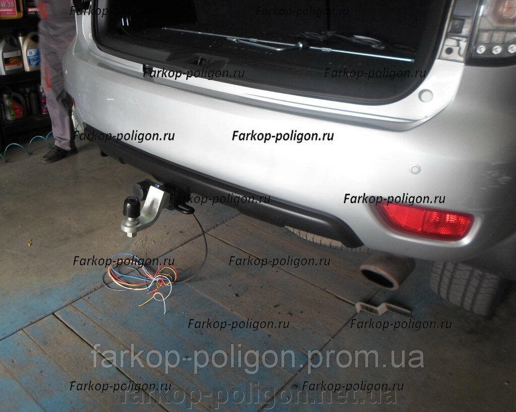 Швидкознімний фаркоп NISSAN Patrol Y62 з 2010р. від компанії Інтернет-магазин тюнінгу «Safety auto group» - фото 1