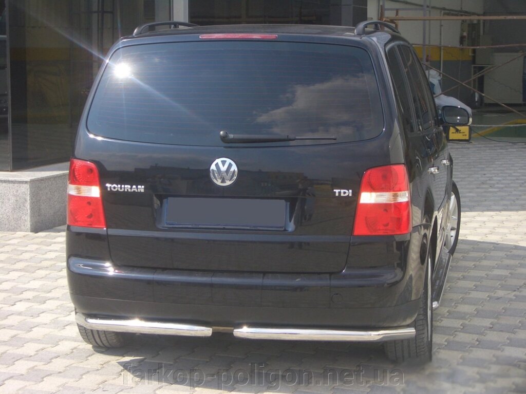 Задні куточки AK003 (2 шт., нерж) Volkswagen Touran 2003-2010 гг. від компанії Інтернет-магазин тюнінгу «Safety auto group» - фото 1