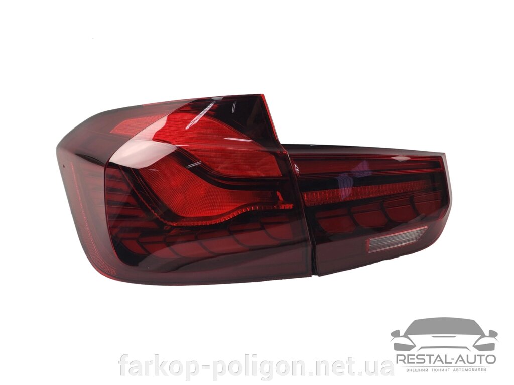 Задні ліхтарі стопи на BMW 3 Series F30 2012-2018 ( У стилі BMW M4 F82 CS ) від компанії Інтернет-магазин тюнінгу «Safety auto group» - фото 1