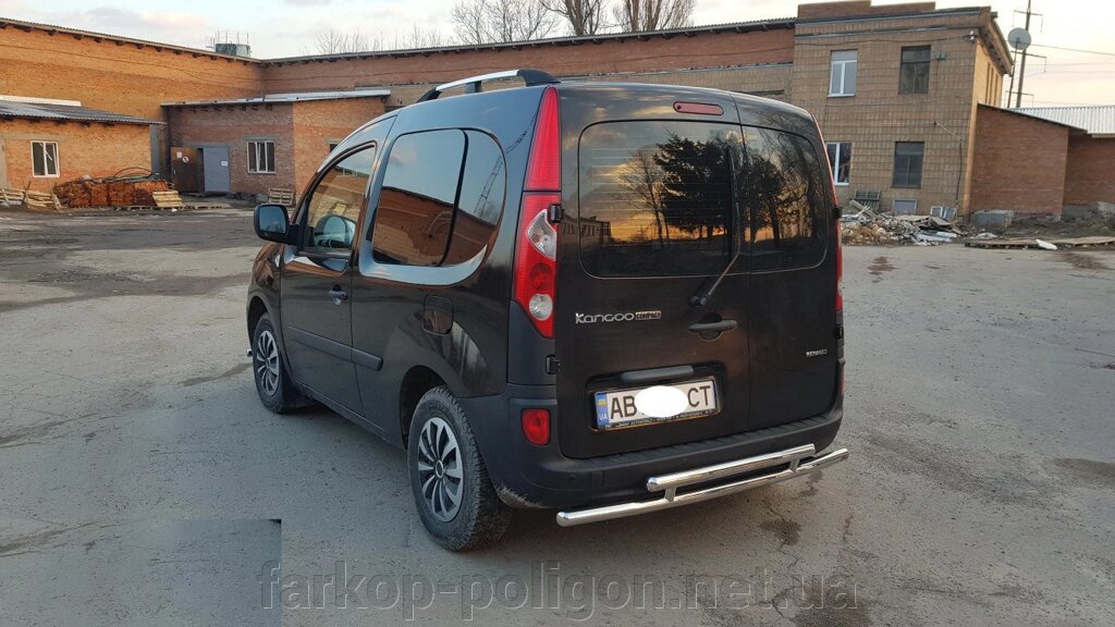 Задня дуга AK002-2 (нерж.) Mercedes Citan 2013р. від компанії Інтернет-магазин тюнінгу «Safety auto group» - фото 1