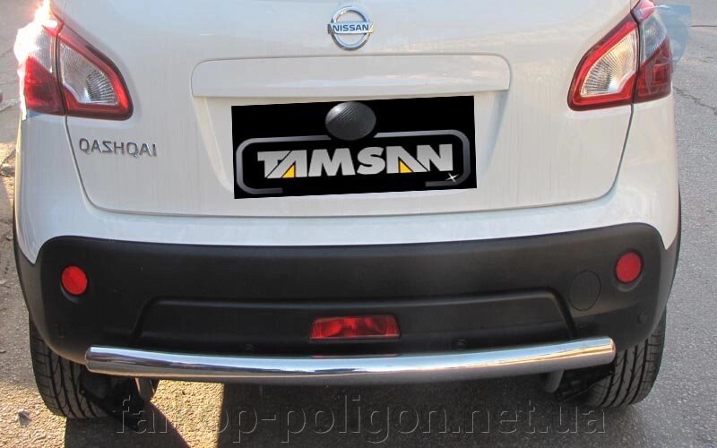 Задня дуга AK002 (нерж.) Nissan Qashqai 2007-2010р. від компанії Інтернет-магазин тюнінгу «Safety auto group» - фото 1