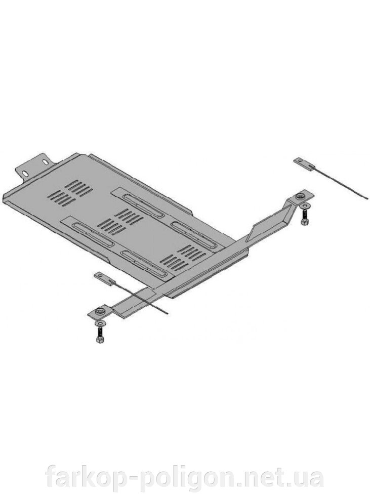 Захист АКПП, МКПП для авто Subaru Legacy IV 2004-2009 V-2.0; 2.5 (TM Kolchuga) Стандарт від компанії Інтернет-магазин тюнінгу «Safety auto group» - фото 1