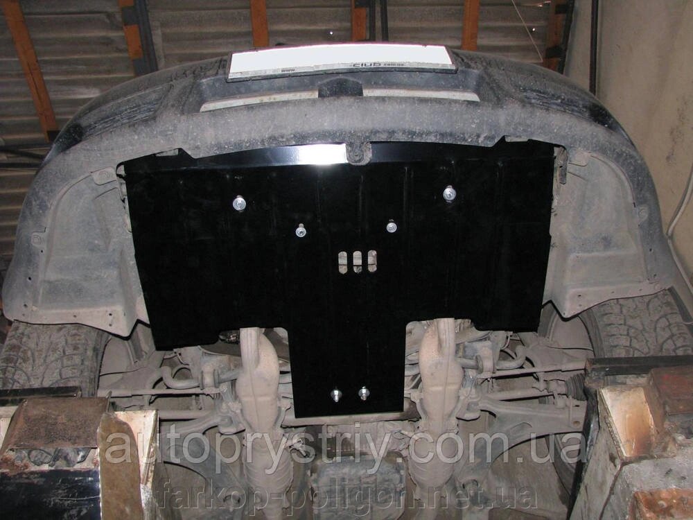 Захист двигуна і радіатора Subaru Tribeca (2005-2014) автомат 3.6 від компанії Інтернет-магазин тюнінгу «Safety auto group» - фото 1