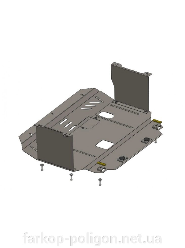 Захист двигуна, КПП, частково радіатора для авто Kia Ceed 2012-2015 V-все (тільки бензин) ( TM Kolchuga ) від компанії Інтернет-магазин тюнінгу «Safety auto group» - фото 1