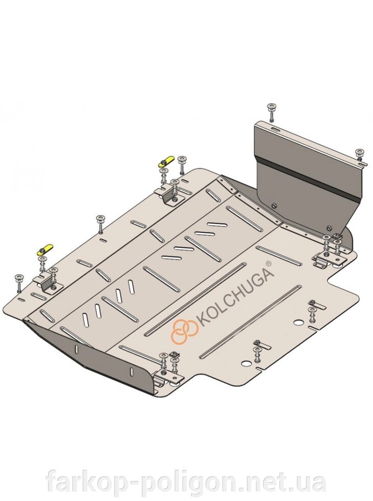 Захист двигуна, КПП для авто Chery Tiggo 4 ( 2020- ) V-1.5i VVT ( МКПП ) ( TM Kolchuga ) від компанії Інтернет-магазин тюнінгу «Safety auto group» - фото 1