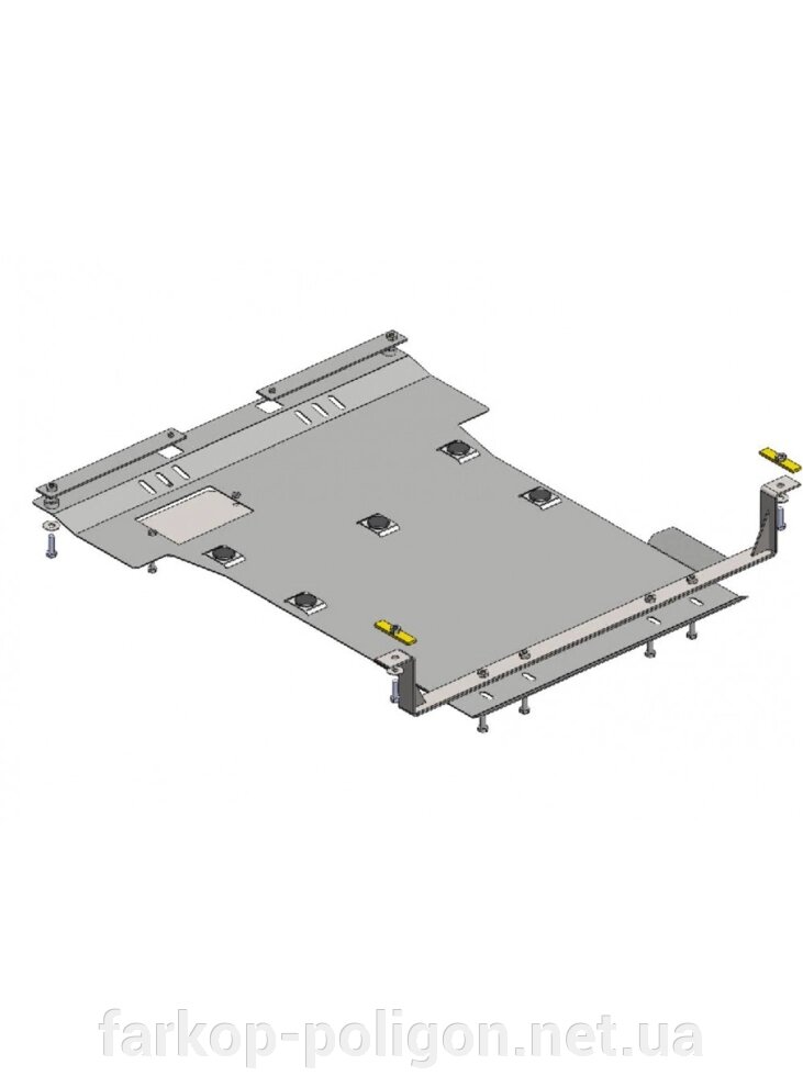 Захист двигуна, КПП для авто Mercedes-Benz Viano D (W 639) 2004- V-все (TM Kolchuga) Стандарт від компанії Інтернет-магазин тюнінгу «Safety auto group» - фото 1
