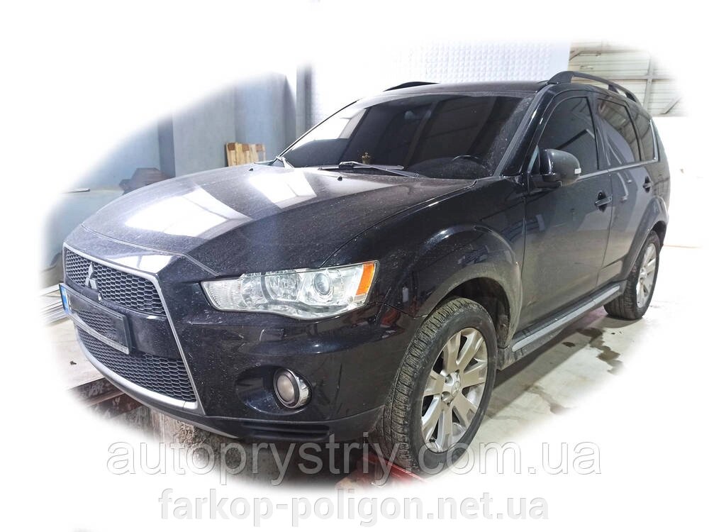 Захист двигуна , КПП і радіатора MITSUBISHI Outlander XL (2005-2012) МКПП /АКПП V-2.2 D від компанії Інтернет-магазин тюнінгу «Safety auto group» - фото 1