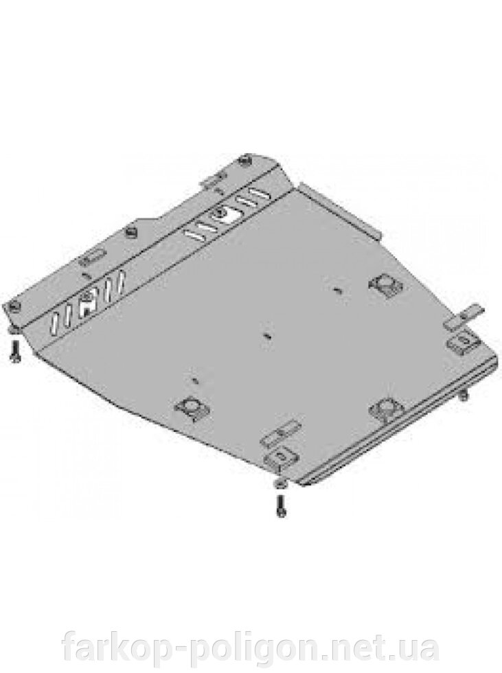 Захист двигуна, КПП, радіатора для авто Nissan Note 2005-2013 V-1,4 (МКПП) (TM Kolchuga) Стандарт від компанії Інтернет-магазин тюнінгу «Safety auto group» - фото 1