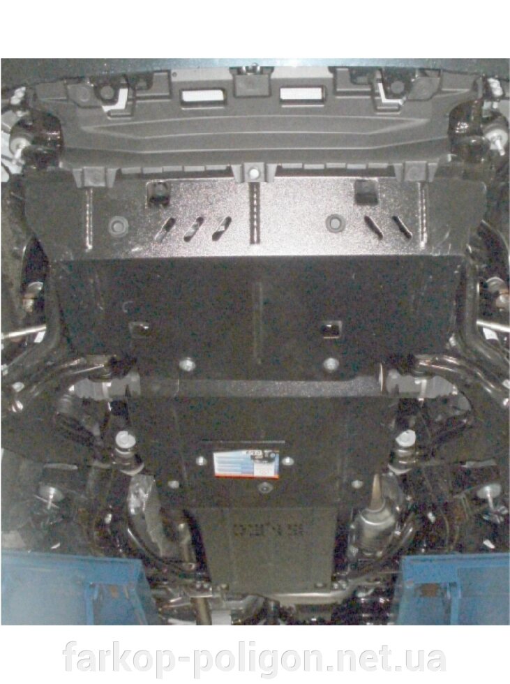 Захист двигуна, КПП, радіатора для авто Toyota Land Cruiser Prado J150 2009 - V-2,7i; 3.0D; (дизель, бензин, тільки АКП від компанії Інтернет-магазин тюнінгу «Safety auto group» - фото 1