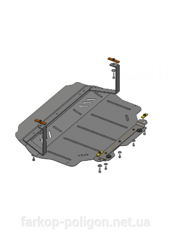 Захист двигуна, КПП, радіатора для авто Volkswagen Caddy GP 2010-2019 V-все ( TM Kolchuga ) від компанії Інтернет-магазин тюнінгу «Safety auto group» - фото 1