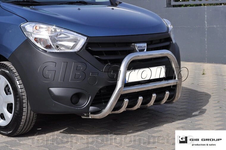 Захист переднього бампера - Кенгурятник Dacia Duster (10+) від компанії Інтернет-магазин тюнінгу «Safety auto group» - фото 1