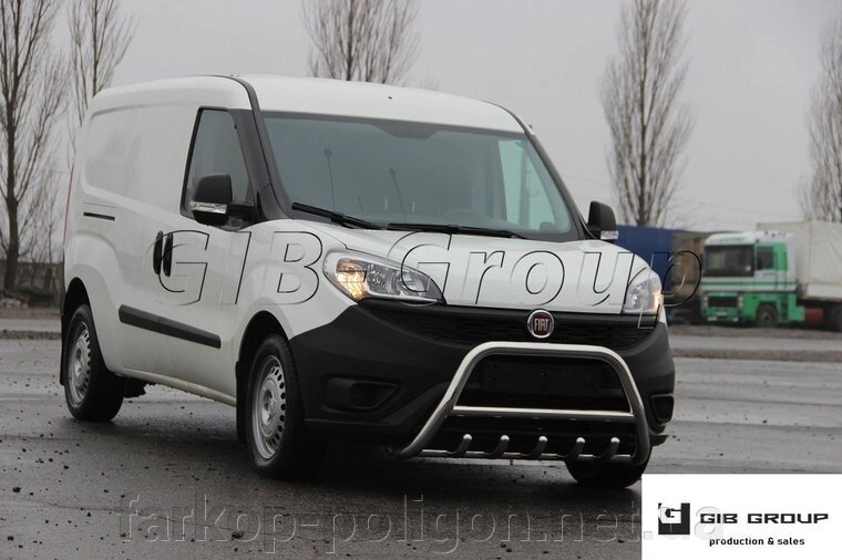 Захист переднього бампера - Кенгурятник Fiat Doblo (15+) від компанії Інтернет-магазин тюнінгу «Safety auto group» - фото 1