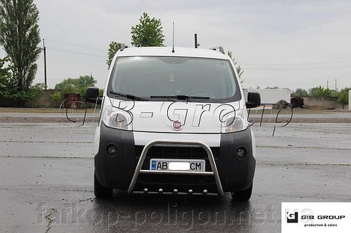 Захист переднього бампера - Кенгурятник Fiat Fiorino (07-13) від компанії Інтернет-магазин тюнінгу «Safety auto group» - фото 1
