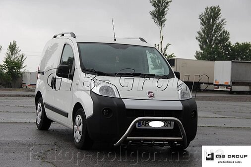 Захист переднього бампера - Кенгурятник Fiat Fiorino (07-13) від компанії Інтернет-магазин тюнінгу «Safety auto group» - фото 1