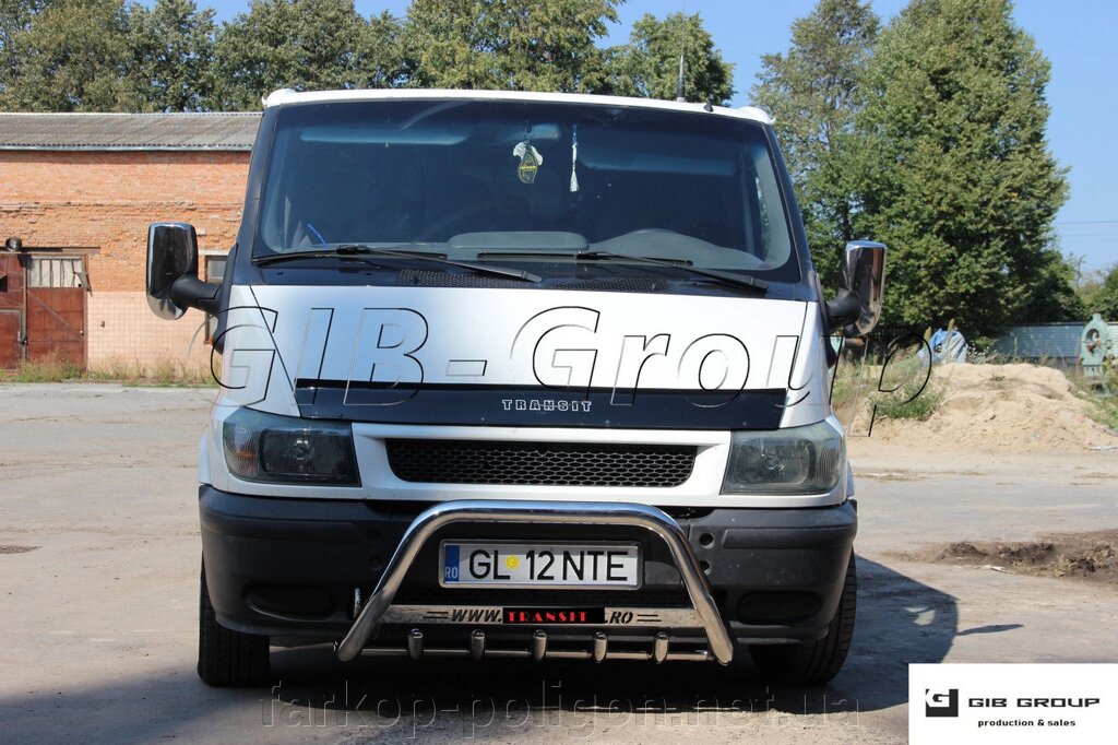 Захист переднього бампера - Кенгурятник Ford Transit (00-06) від компанії Інтернет-магазин тюнінгу «Safety auto group» - фото 1