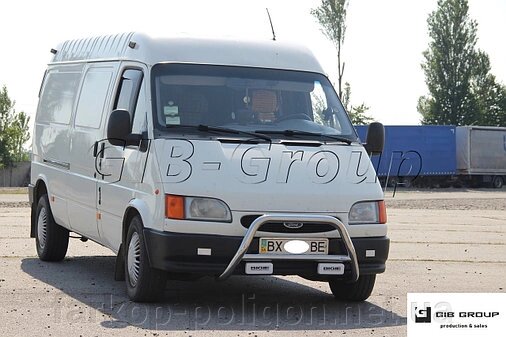 Захист переднього бампера - Кенгурятник Ford Transit (95-00) від компанії Інтернет-магазин тюнінгу «Safety auto group» - фото 1