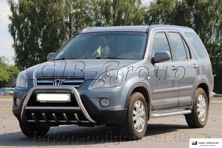 Захист переднього бампера - Кенгурятник Honda CRV (01-06) від компанії Інтернет-магазин тюнінгу «Safety auto group» - фото 1