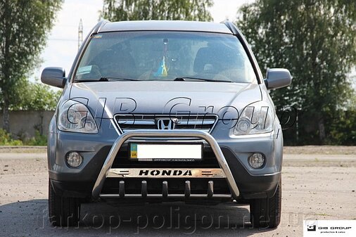 Захист переднього бампера - Кенгурятник Honda CRV (01-06) від компанії Інтернет-магазин тюнінгу «Safety auto group» - фото 1
