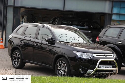 Захист переднього бампера - Кенгурятник Mitsubishi Outlander (14-15) від компанії Інтернет-магазин тюнінгу «Safety auto group» - фото 1