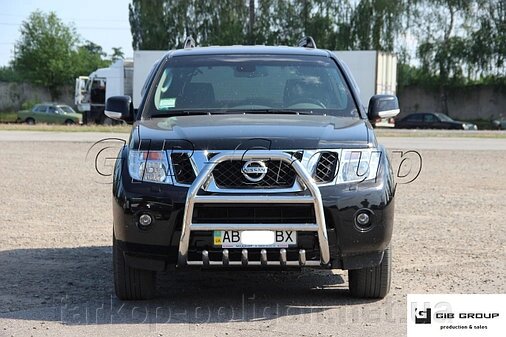 Захист переднього бампера - Кенгурятник Nissan Pathfinder (2006-2013) від компанії Інтернет-магазин тюнінгу «Safety auto group» - фото 1