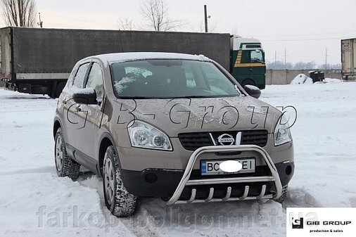 Захист переднього бампера - Кенгурятник Nissan Qashqai J 10 (2006-2010) від компанії Інтернет-магазин тюнінгу «Safety auto group» - фото 1