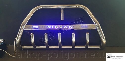 Захист переднього бампера - Кенгурятник Nissan X-Trail (2017+) від компанії Інтернет-магазин тюнінгу «Safety auto group» - фото 1