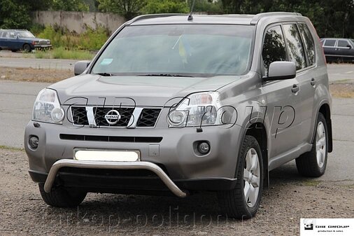 Захист переднього бампера - Кенгурятник Nissan X-Trail T 31 (2004 - 2014) від компанії Інтернет-магазин тюнінгу «Safety auto group» - фото 1