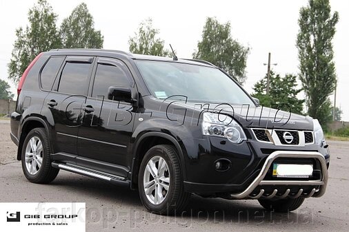 Захист переднього бампера - Кенгурятник Nissan X-Trail T 31 (2007 - 2014) від компанії Інтернет-магазин тюнінгу «Safety auto group» - фото 1