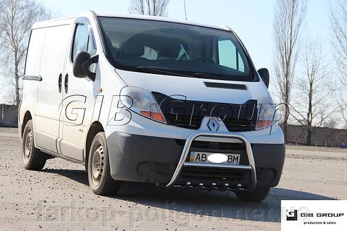 Захист переднього бампера - Кенгурятник Opel Vivaro (01-13) від компанії Інтернет-магазин тюнінгу «Safety auto group» - фото 1