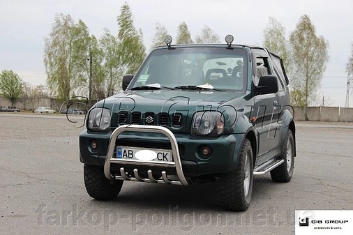 Захист переднього бампера - Кенгурятник Suzuki Jimny (04+) від компанії Інтернет-магазин тюнінгу «Safety auto group» - фото 1