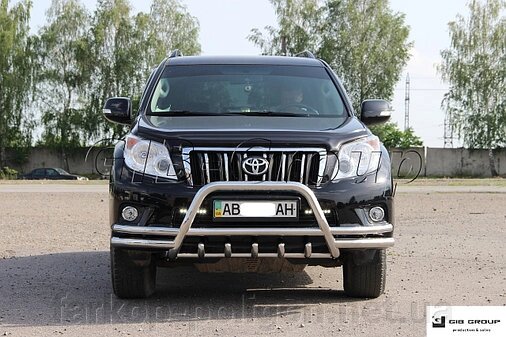 Захист переднього бампера - Кенгурятник Toyota Land Cruiser Prado 150 (09-17) від компанії Інтернет-магазин тюнінгу «Safety auto group» - фото 1