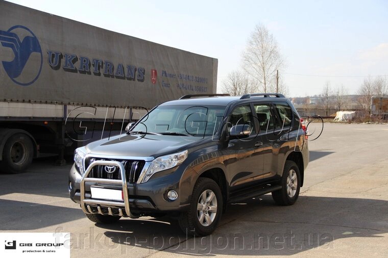 Захист переднього бампера - Кенгурятник Toyota Land Cruiser Prado 150 (09-17) від компанії Інтернет-магазин тюнінгу «Safety auto group» - фото 1