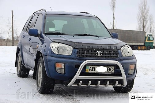 Захист переднього бампера - Кенгурятник Toyota Rav 4 Xa 40 (2000-2005) від компанії Інтернет-магазин тюнінгу «Safety auto group» - фото 1