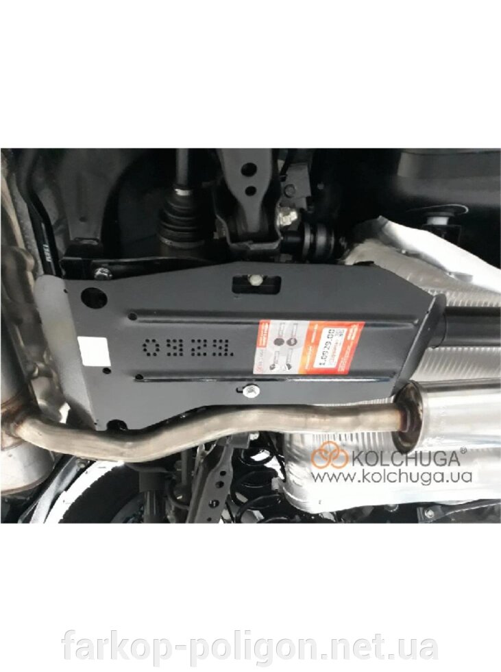 Захист задній диференціал Nissan Qashqai J11 2014- V-все (задній диференціал) ( TM Kolchuga ) від компанії Інтернет-магазин тюнінгу «Safety auto group» - фото 1