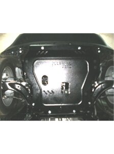 Захист двигуна, КПП, радіатора для авто Nissan Juke 2011-V-все (TM Kolchuga) Стандарт
