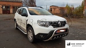 Захист переднього бампера – Кенгурятник Renault Duster (18+модель F1-09. M. 6