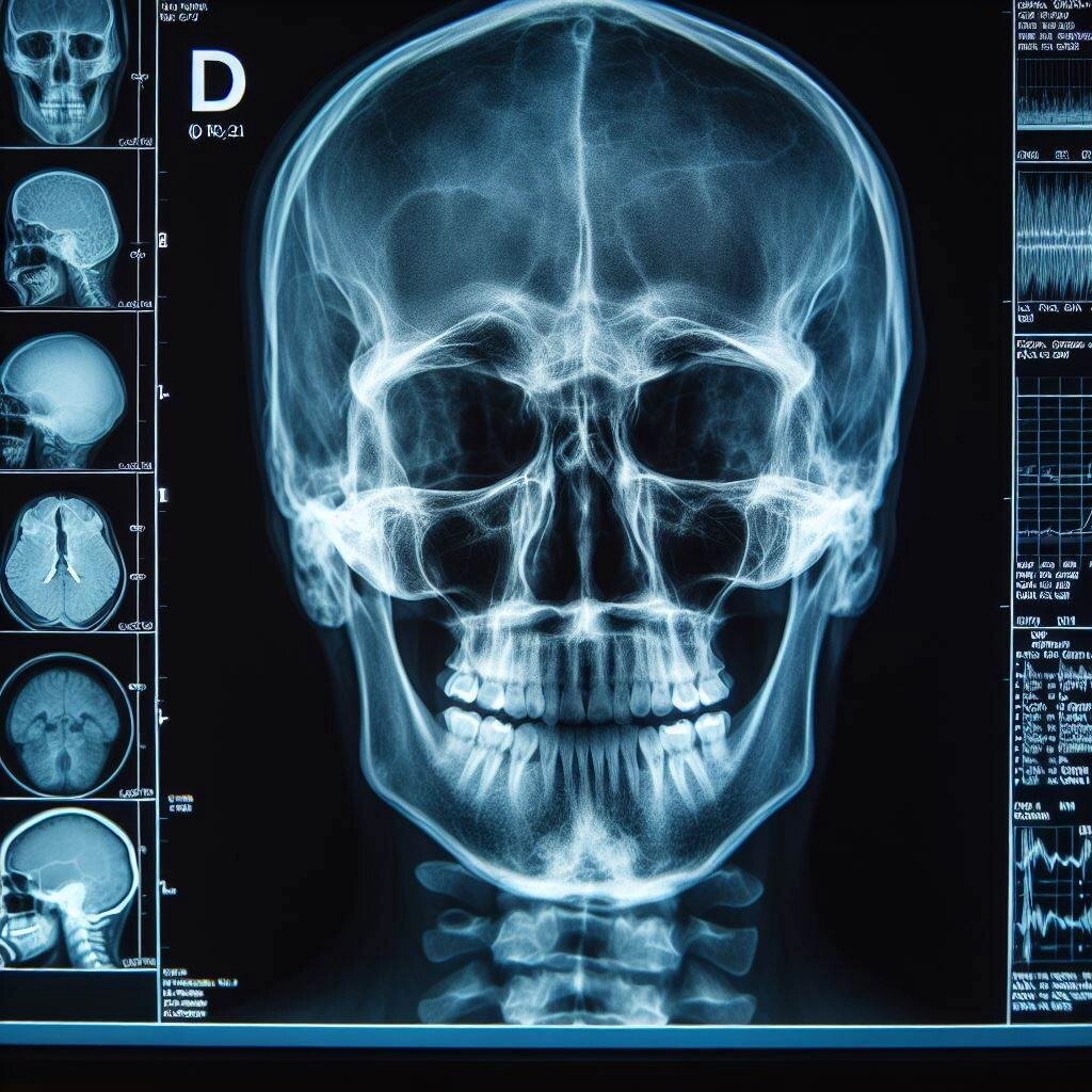 Цифровий рентген черепа голови від компанії МРТ КТ Хмельницький Ультрадіагностіка - фото 1