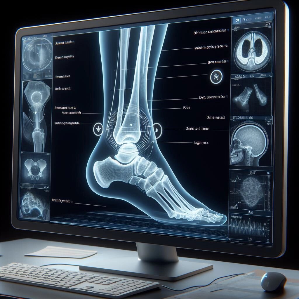 Цифровий рентген гомілковостопного суглоба від компанії МРТ КТ Хмельницький Ультрадіагностіка - фото 1