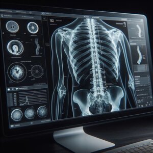 Цифровий рентген хребта