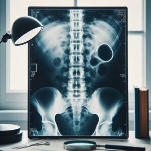 Цифровий рентген попереково-крижового відділу хребта
