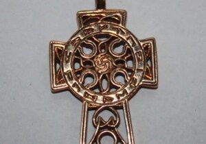 Амулет Кельтський хрест бронза