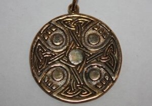 Кельтський хрест бронза