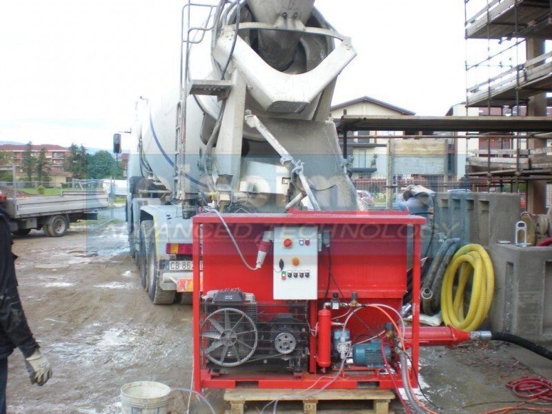 Насос з генератором піни для безперервного виробництва пористого бетону 20-20 м3 / год, SUMAB Швеція від компанії Будівельне обладнання - фото 1