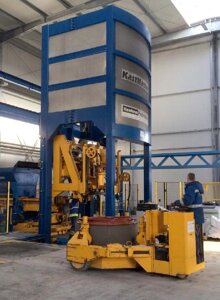 Устаткування для виготовлення бетонних труб VIHY Kastmaster, Afinitas