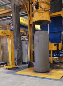 Устаткування для виробництва бетонних труб VIHY Masterflex, HawkeyePedershaab Данія.