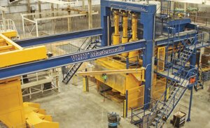 Устаткування для виготовлення бетонних труб VIHY Mastermatic, HawkeyePedershaab Данія.