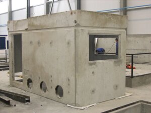 Форма для виробництва бетонних корпусів силових трансформаторних підстанцій