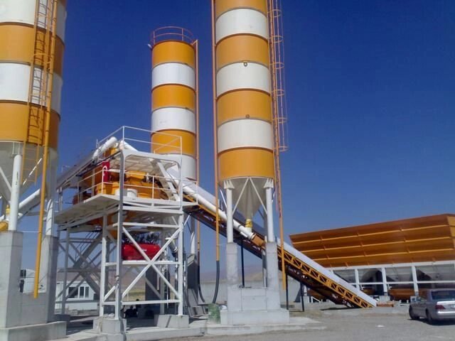 Стаціонарний бетонний завод Polygonmach S 100 (100 м3 / год) Туреччина від компанії Будівельне обладнання - фото 1
