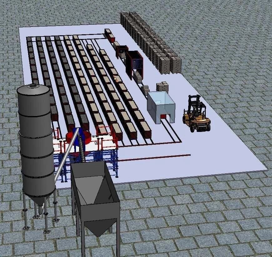 Устаткування для виробництва пінобетону SUMAB Blocks 800 Basic (800 блоків / зміна) від компанії Будівельне обладнання - фото 1